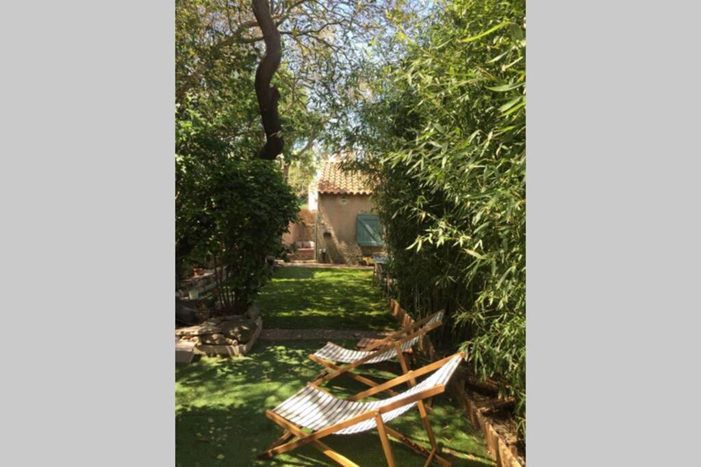 La Cassirene - Maisonnette Centre Cassis - Jardin Dış mekan fotoğraf
